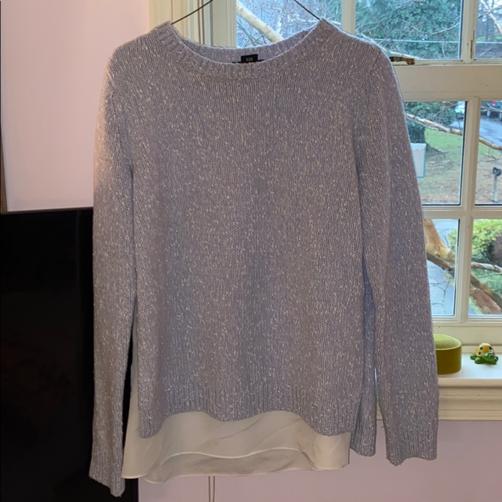 Club Monaco sweater! Beautiful baby blue color!